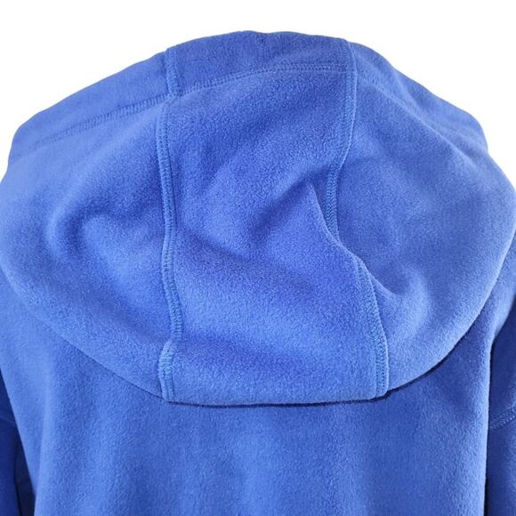 NEW Calvin Klein X-Small Performance Fleece Blue Hoodie Sweatshirt Logo Pouch - Picture 8 of 16